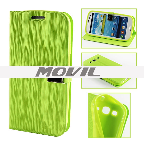 NP-2067 Tapa del tirón funda para  Samsung i9300-8